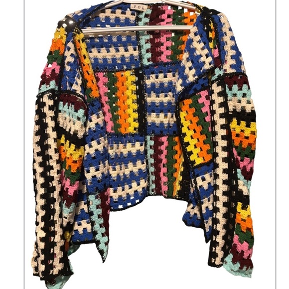 POL Multicolored Knit Cardigan NIP - Picture 5 of 6